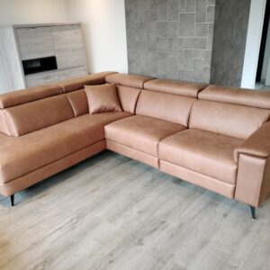 Caserta hoeksalon + relax, bull 28 cognac