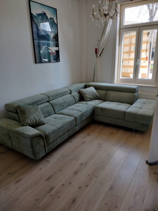 Fabien, hoeksalon met lounge, groen - Afbeelding 6