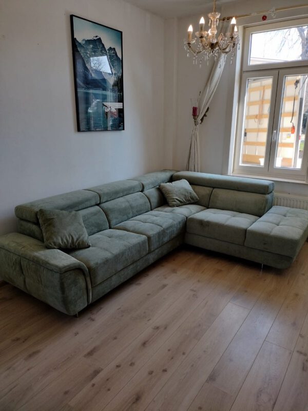 Fabien, hoeksalon met lounge, groen - Afbeelding 5