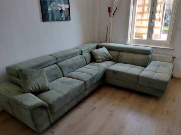 Fabien, hoeksalon met lounge, groen - Afbeelding 4