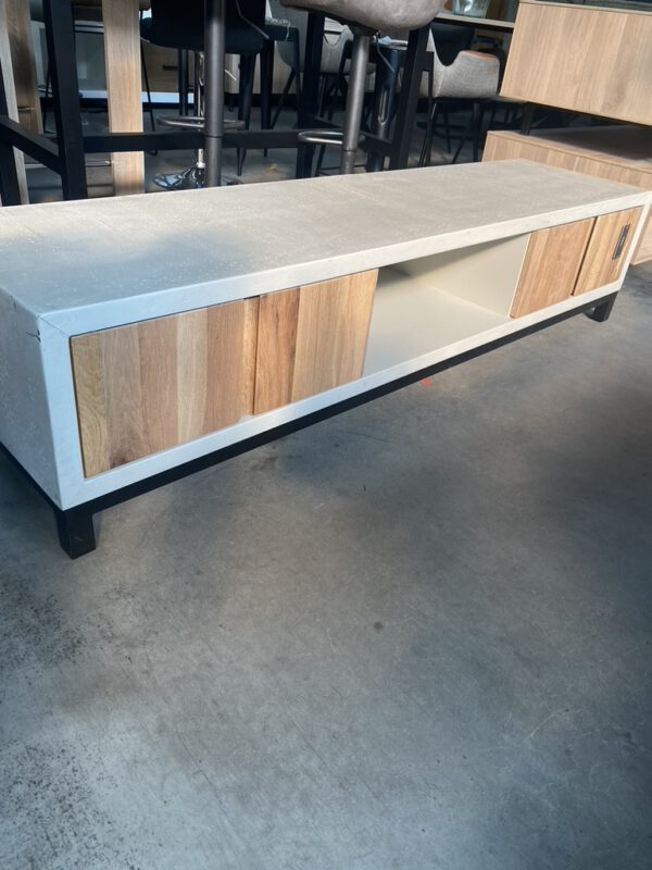 Tv-dressoir betonlook - Afbeelding 5