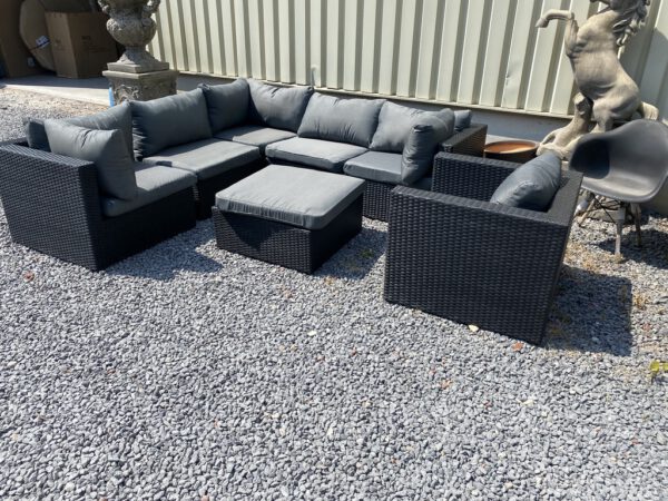 Saint-Tropez loungeset antraciet - Afbeelding 7