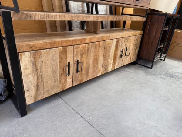 Mok dressoir, mangohout - Afbeelding 2