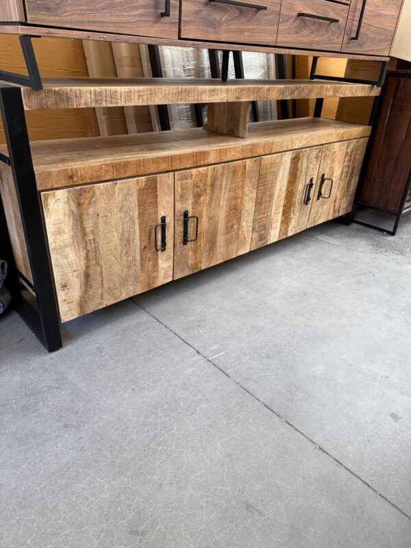 Mok dressoir, mangohout - Afbeelding 3