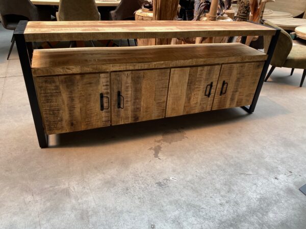 Mok dressoir, mangohout - Afbeelding 4