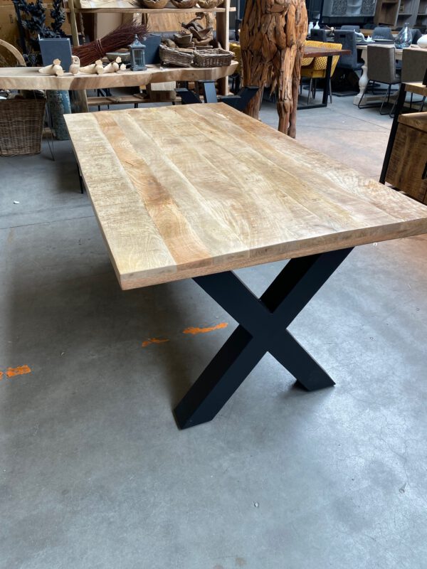 Elin eettafel, mangohout - Afbeelding 4