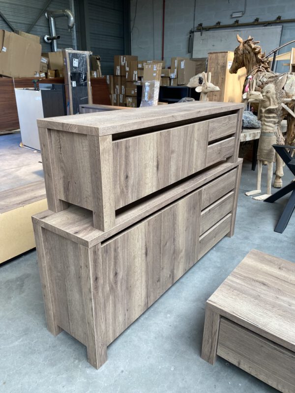 Corfu tv-dressoir, barley  - Afbeelding 4