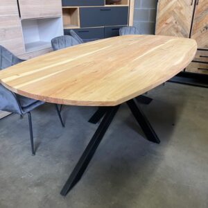 Fiori eettafel Deens ovaal, beach oak