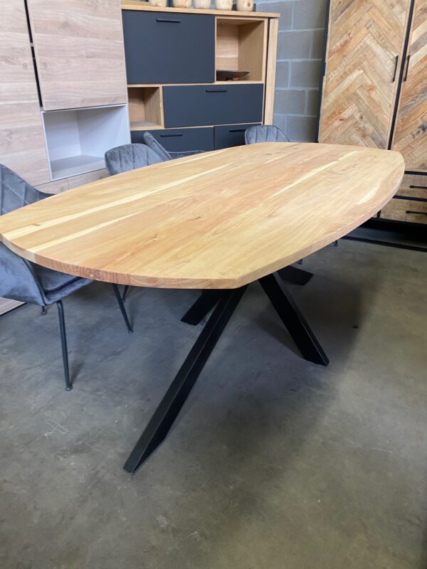 Fiori eettafel Deens ovaal, beach oak