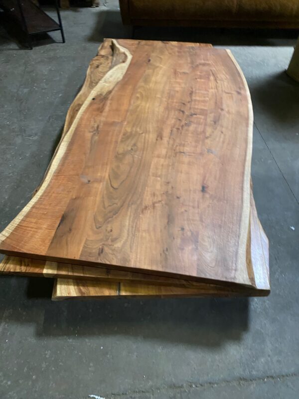 Acaciahouten boomstamtafel - Afbeelding 4