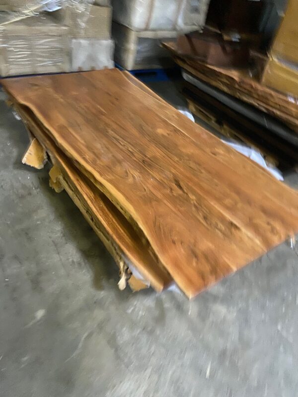 Acaciahouten boomstamtafel - Afbeelding 5