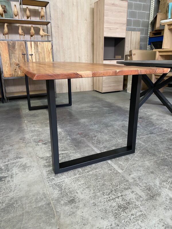 Acaciahouten boomstamtafel - Afbeelding 8