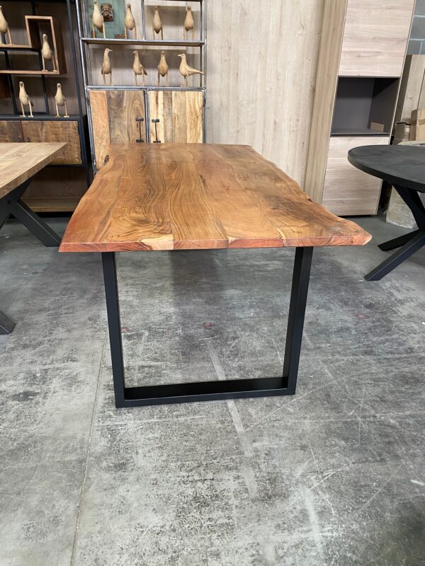 Acaciahouten boomstamtafel - Afbeelding 10