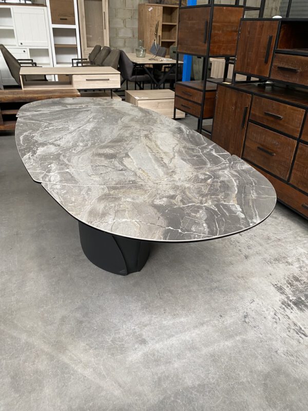 Cerata eettafel uitschuifbaar, keramiek - Afbeelding 4