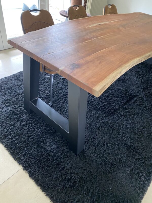 Acaciahouten boomstamtafel - Afbeelding 12
