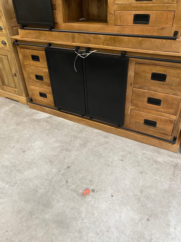 Prestige dressoir, mangohout - Afbeelding 5