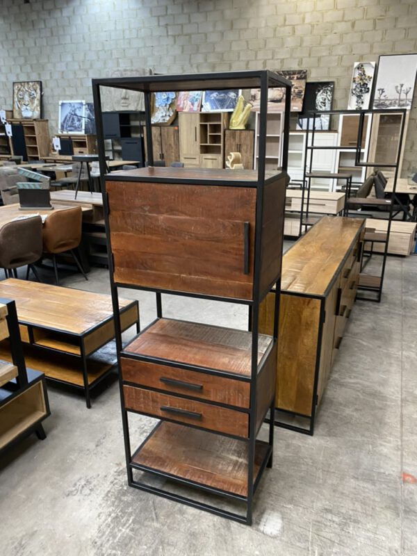Mumbai boekenkast, acacia - Afbeelding 4