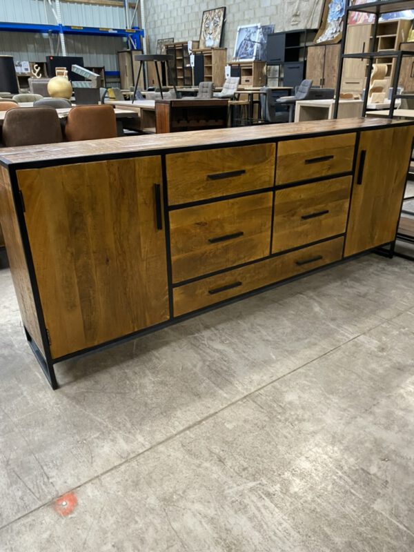 Mumbai dressoir, mangohout - Afbeelding 4