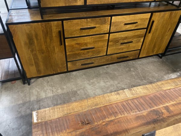 Mumbai dressoir, mangohout - Afbeelding 6