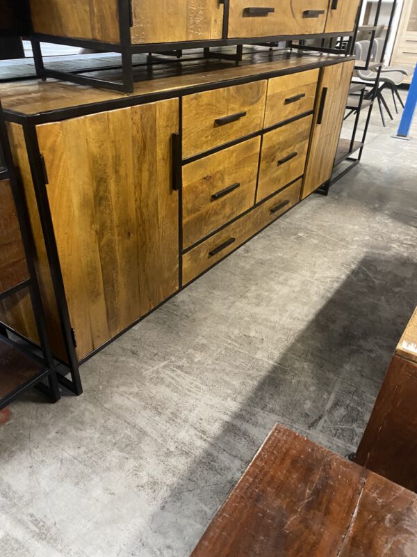 Mumbai dressoir, mangohout - Afbeelding 7
