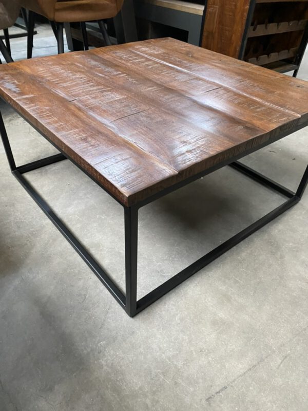 Mumbai salontafel vierkant, acacia - Afbeelding 4