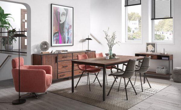 Mumbai salontafel groot, acacia - Afbeelding 2