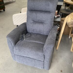 Gaston relaxfauteuil twee kleuren met sta-op functie