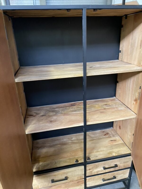 Jax bergkast visgraat, mangohout - Afbeelding 8