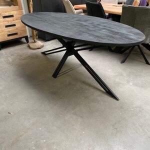 Jayden eettafel, mango black