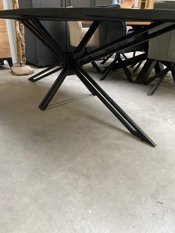 Jayden eettafel, mango black - Afbeelding 2