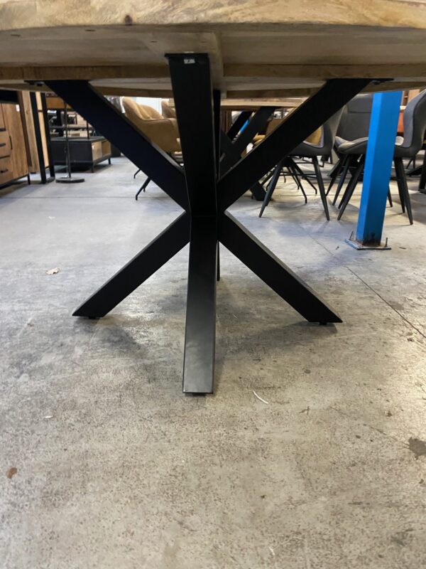 Elin eettafel rond, mangohout - Afbeelding 3