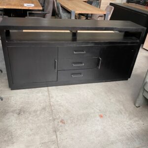 Jax dressoir, mangohout, black