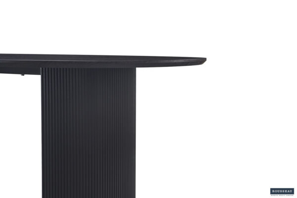 Lagos eettafel ovaal, kleur donkerbruin - Afbeelding 8