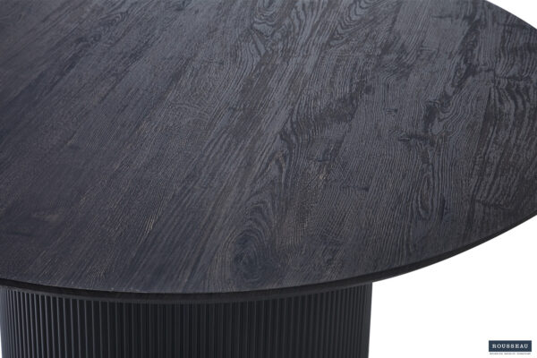 Lagos eettafel rond, kleur donkerbruin - Afbeelding 11