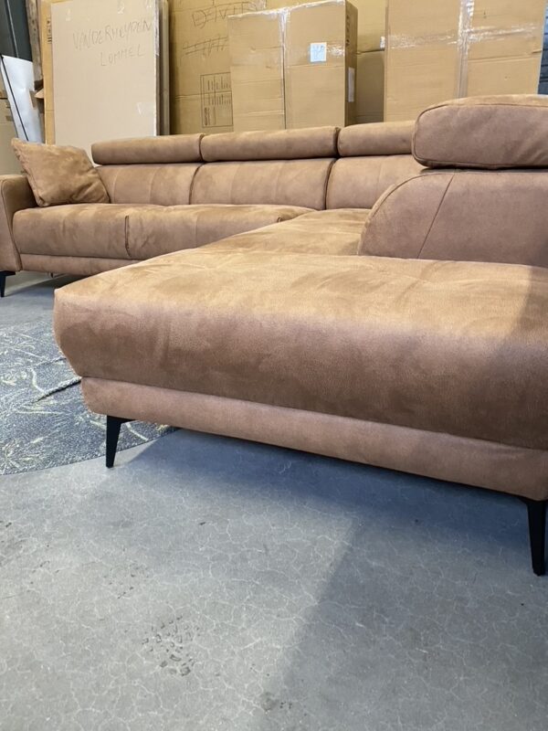 Stuart, hoeksalon, cognac - Afbeelding 8