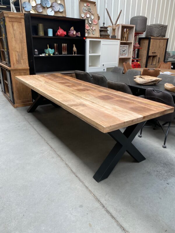 Eettafel 320 cm, mangohout - Afbeelding 15