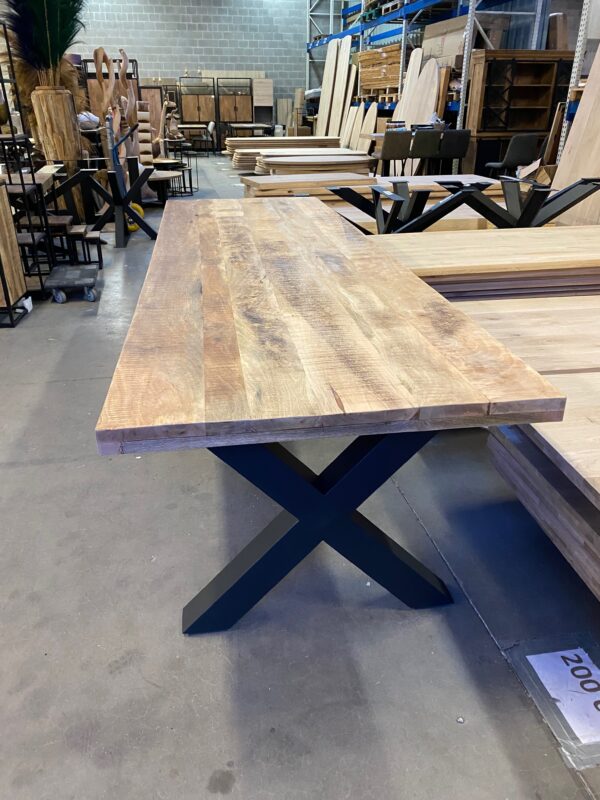 Eettafel 320 cm, mangohout - Afbeelding 6