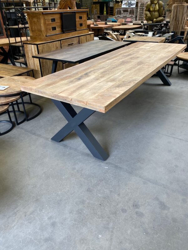 Eettafel 320 cm, mangohout - Afbeelding 3