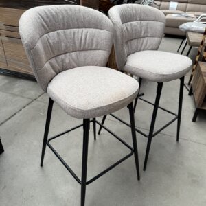 Peter barstoel beige stof