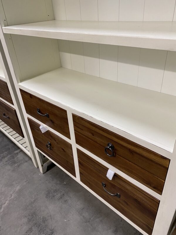 Bergkast, landelijk wit + smoke brown - Afbeelding 8