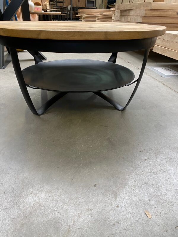 Camrose salontafel, mangohout + metaal - Afbeelding 3