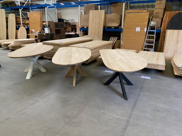 Aerts eiken, eettafel, organisch + spinpoot - Afbeelding 6
