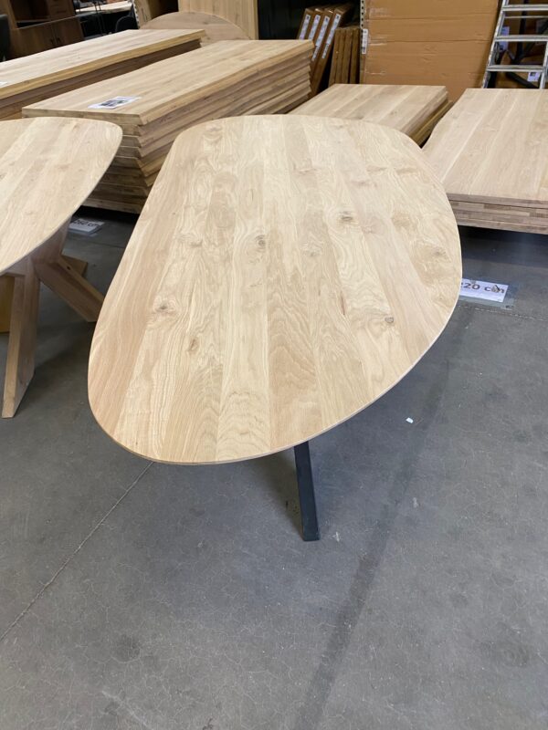 Aerts eiken, eettafel, organisch + spinpoot - Afbeelding 8