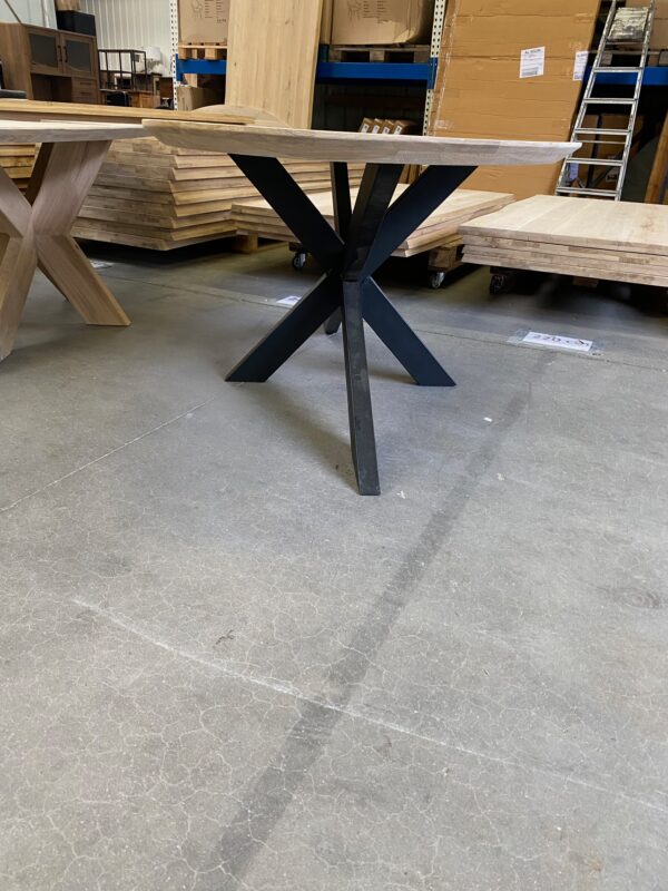 Aerts eiken, eettafel, organisch + spinpoot - Afbeelding 10