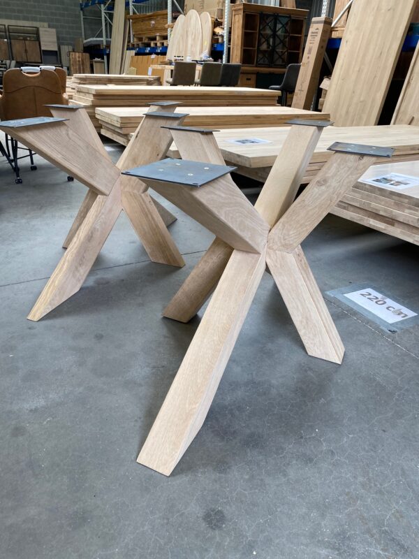 Aerts eiken, eettafel, organisch + spinpoot - Afbeelding 16
