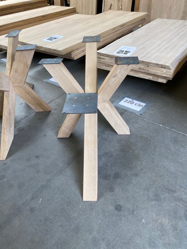 Aerts eiken, eettafel, organisch + spinpoot - Afbeelding 22