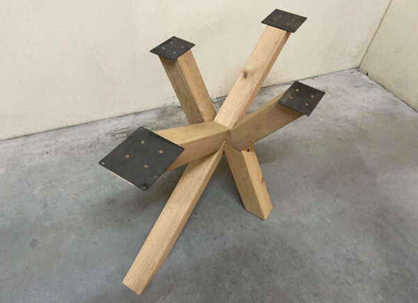 Aerts eiken, eettafel, organisch + spinpoot - Afbeelding 18