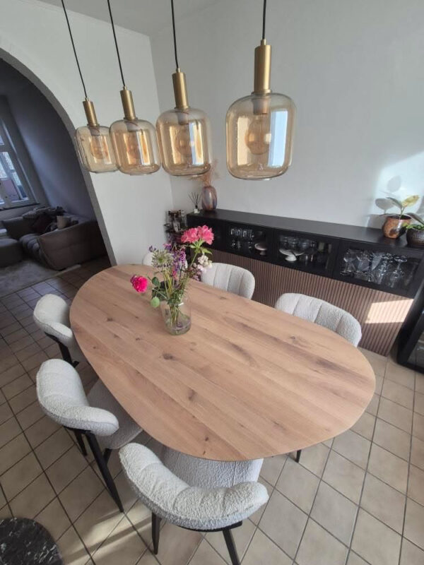 Aerts eiken, eettafel, organisch + spinpoot - Afbeelding 25