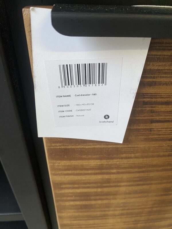 Cod dressoir mangohout - Afbeelding 6