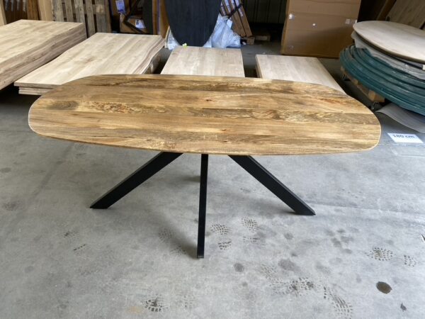 Runa eettafel mangohout, Deens ovaal - Afbeelding 11